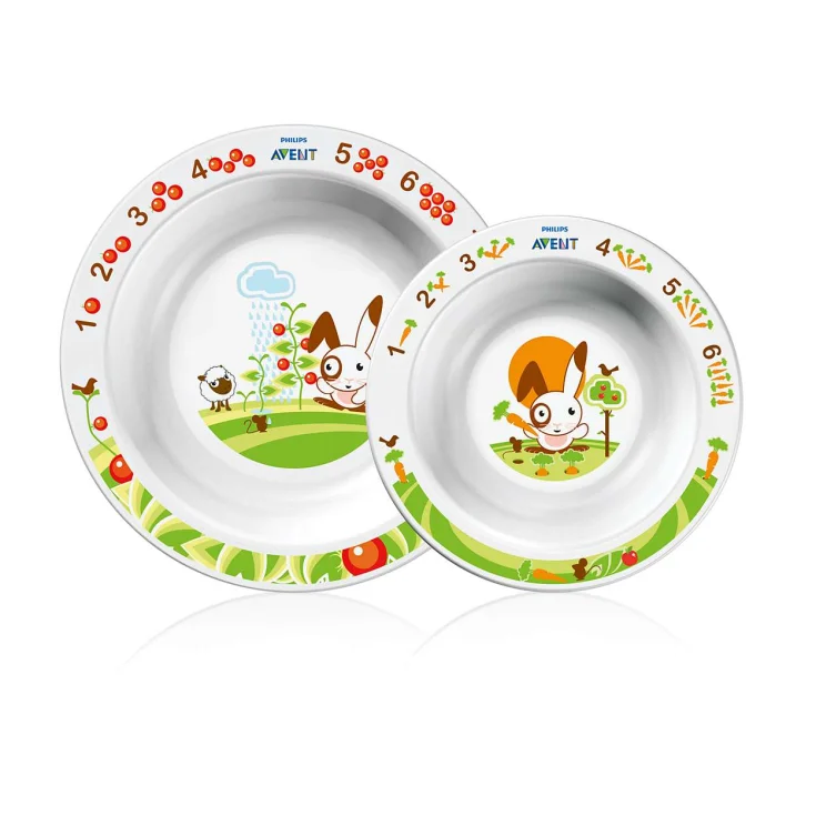Philips Avent Set 2 Platos Hondos Para Niños A Partir De 6m
