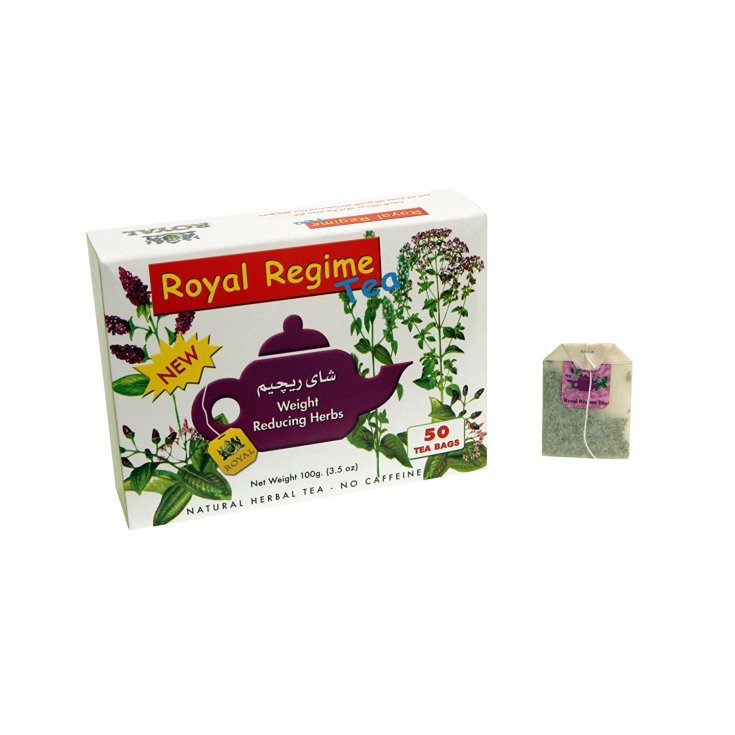 Royal Regime Tea Complemento Alimenticio 50 Sobres