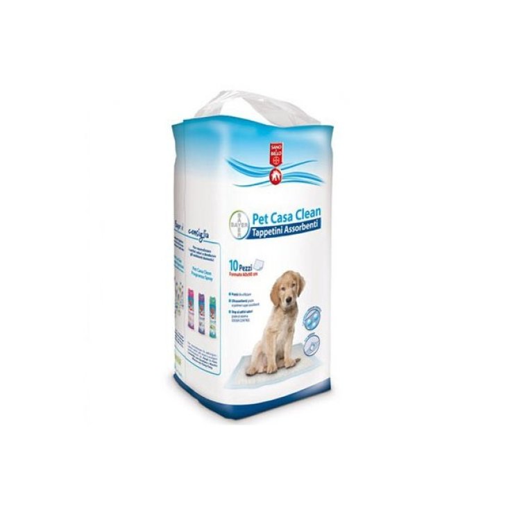 Bayer Pet Casa Clean Alfombrillas Absorbentes 60x90cm 10 Piezas