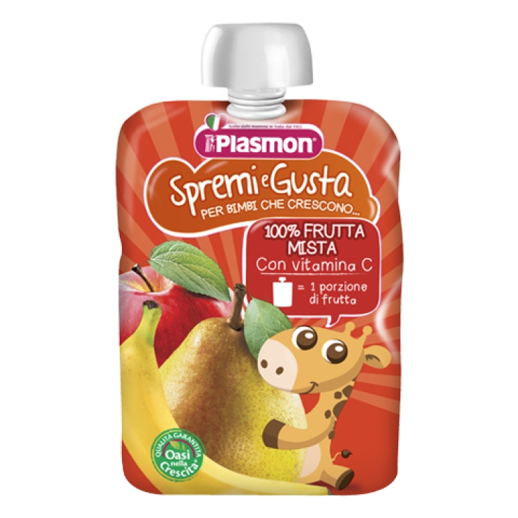 Plasmon Exprimidor Y Gusta De Frutas Mixtas 100ml