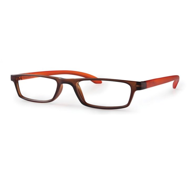 Gafas Trendy Premium Naranja / Marrón Dioptría +1.00