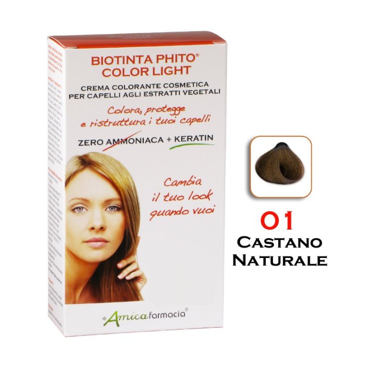 Amica Farmacia Biotinta Phito Color Claro 01 Castaño Natural