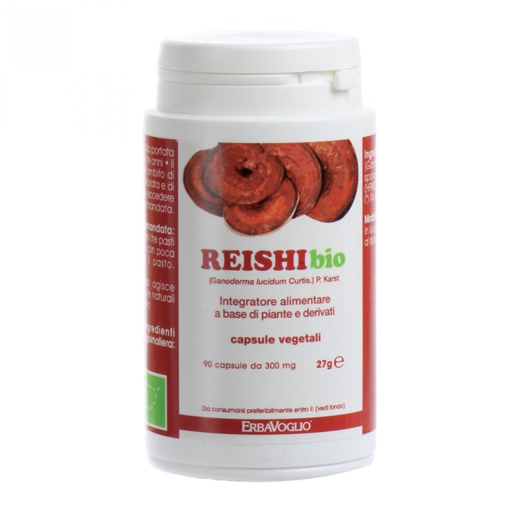 Erbavoglio ReishiBio Complemento Alimenticio 90 Cápsulas de 300mg x 27g