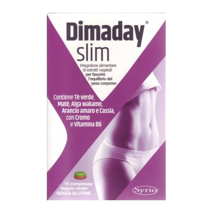 Syrio Dimaday Slim Complemento Alimenticio 15 Comprimidos