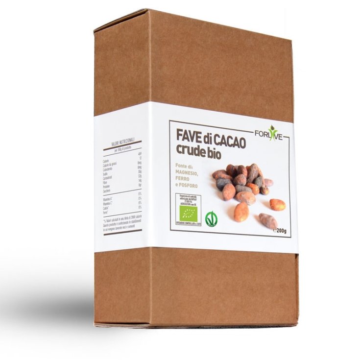 ForLive Granos de Cacao Orgánicos Fuente de Magnesio 200g