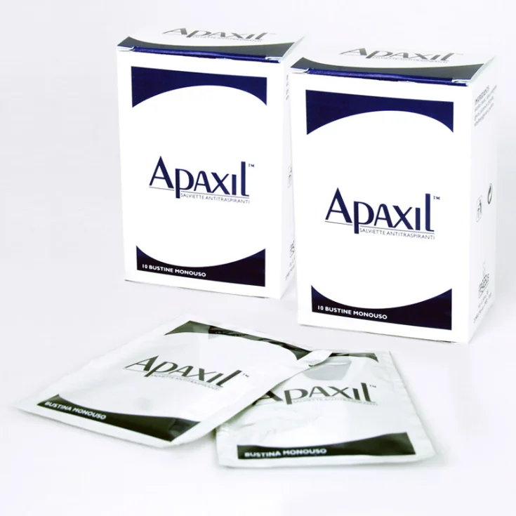 Apaxil Toallitas Antitranspirantes 10 Sobres Desechables