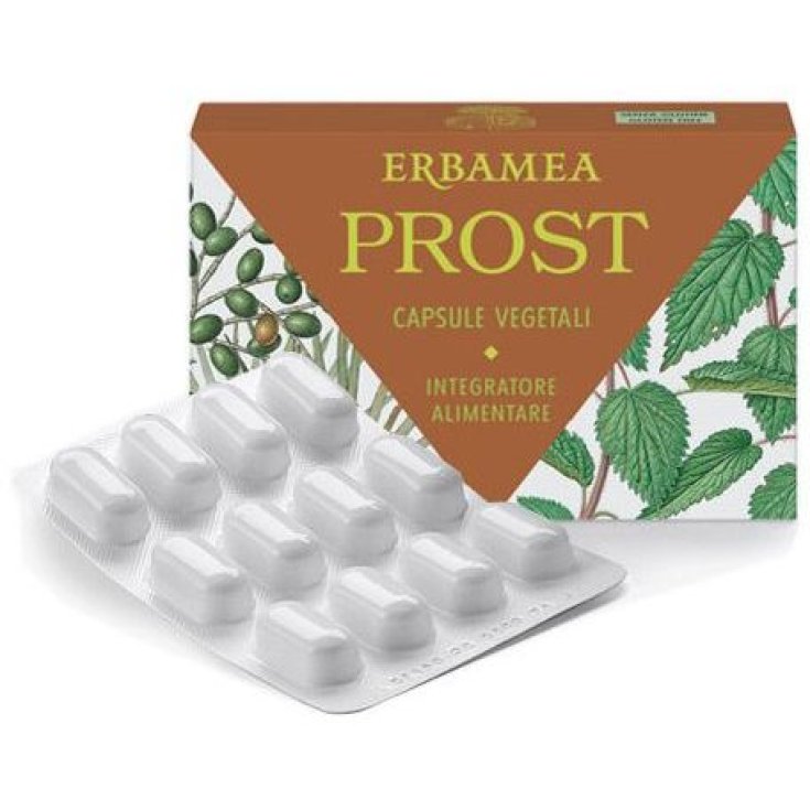 Erbamea Prost Complemento Alimenticio Sin Gluten 24 Cápsulas