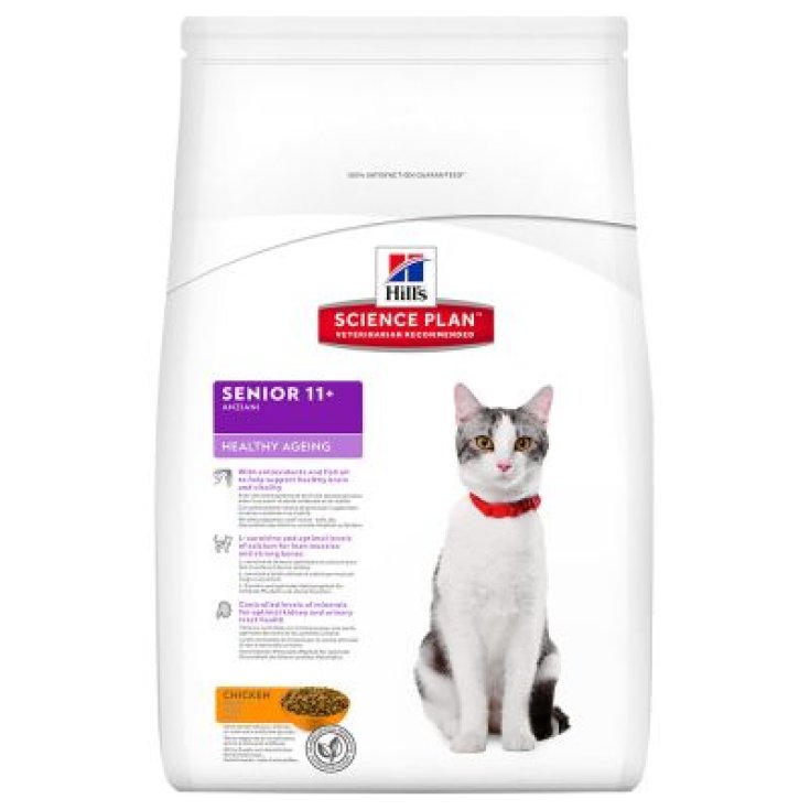 Hill's Science Plan Feline Senior 11+ Envejecimiento Saludable con Pollo 2kg