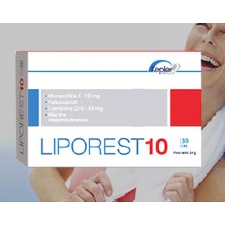 Elifab Liporest 10 Complemento Alimenticio 30 Comprimidos