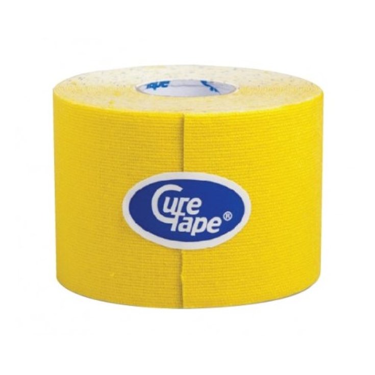 Parche Cinta Cure Aneid Color Amarillo Cm5x5m