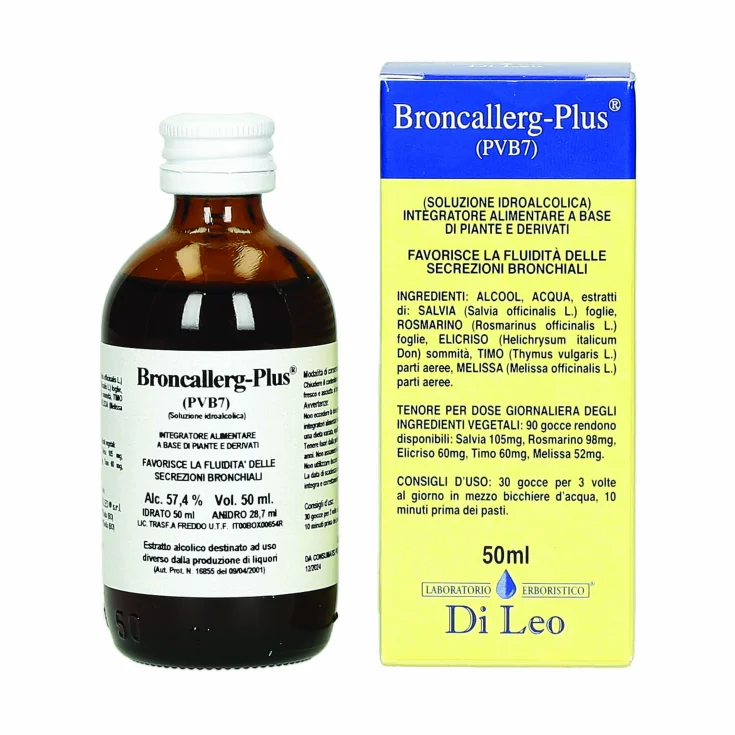 Broncallerg Plus Pvb 7 50ml