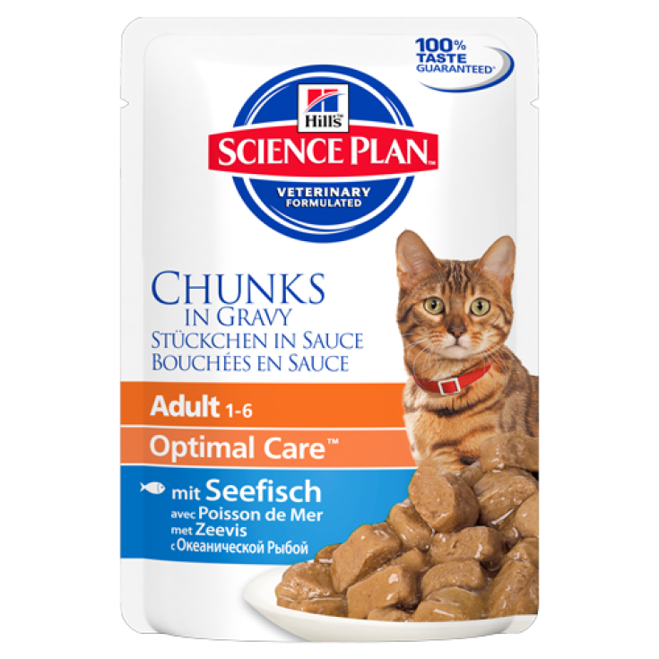 Hill's Science Plan Feline Adult con Oeanic Fish 85g