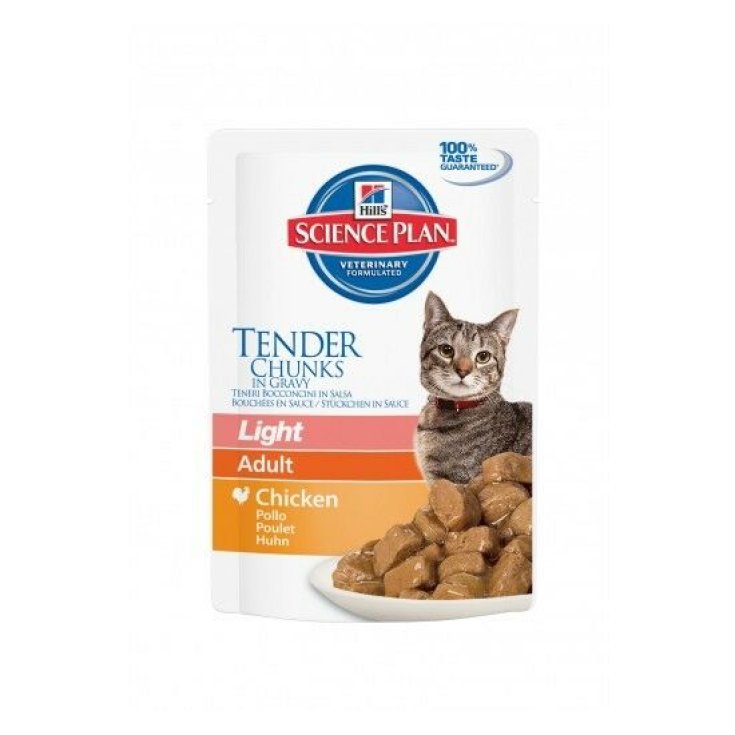 Hill's Sp Feline Adult Light Pollo 85g