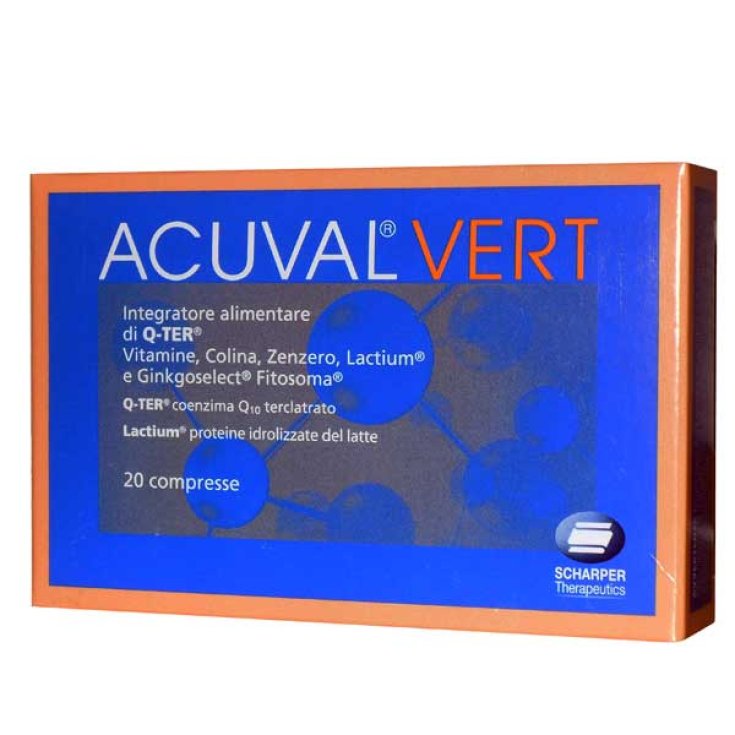 Acuval Vert 20 comprimidos 1,2g