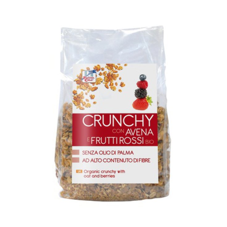 La Ventana Al Cielo Crujiente Con Avena Y Frutos Rojos Bio Cereal De Desayuno 375g