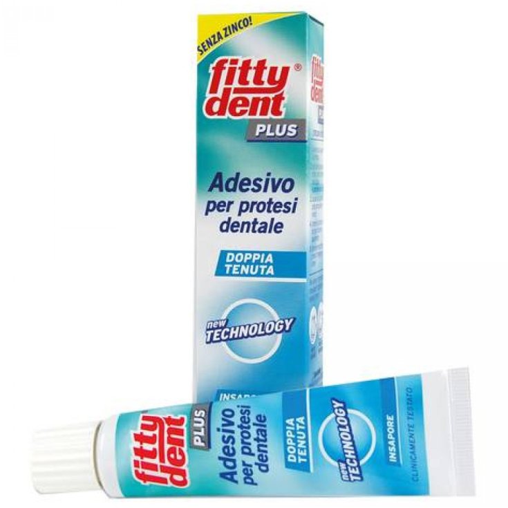 Fittydent Plus Pasta Adhesiva Doble Sello Prótesis Dental 40g
