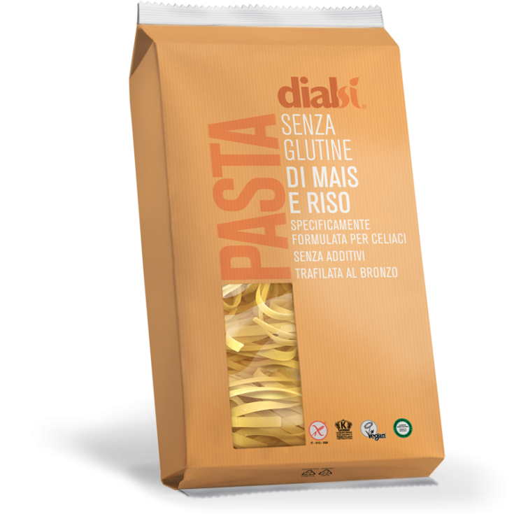 Dialsì® Pasta Maíz Y Arroz Sin Gluten Formato Tagliatelle 250g