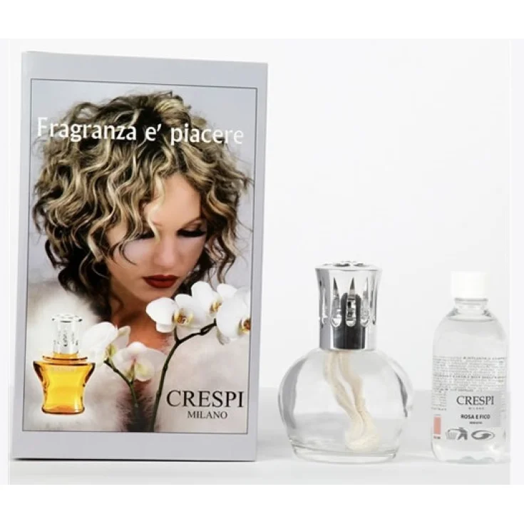 Carma Italia Lámpara Catalítica L6 Transparente 200ml + Recambio Rosa E Higo 150ml