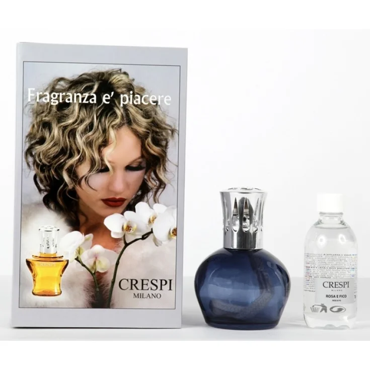 Carma Italia Lámpara Catalítica L6 Negra 200ml + Recambio Rosa E Higo 150ml