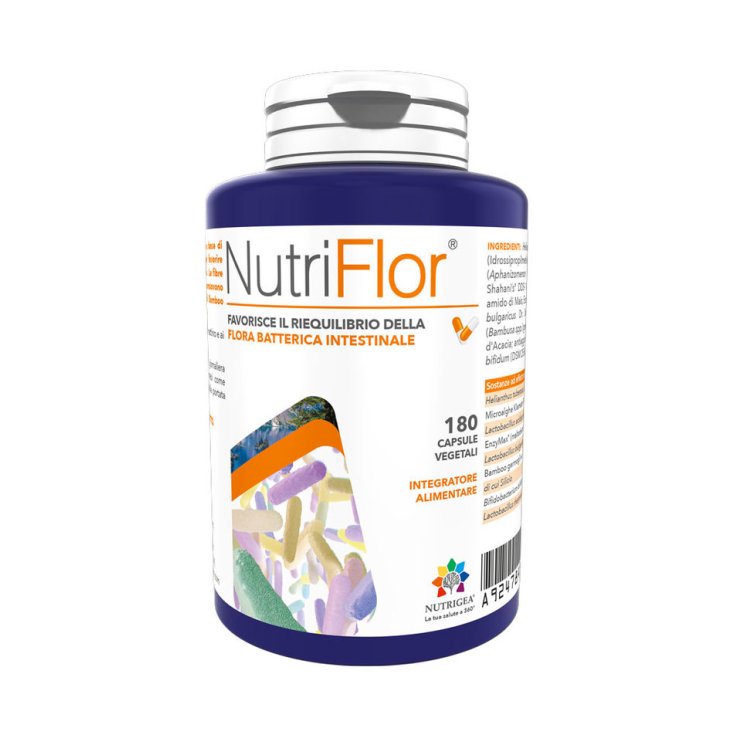 Nutrigea® NutriFlor® Complemento Alimenticio 180 Cápsulas Vegetales