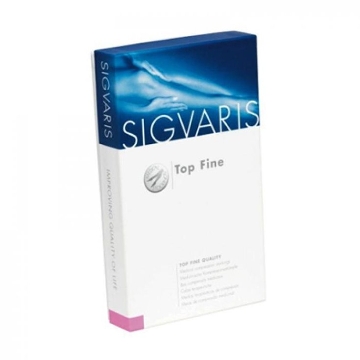 Sigvaris 701 Crispa Color Medias con puntera abierta