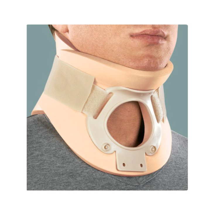 Collarín Cervical Bivalvo Ro+ten Cervistable Con Agujero Traqueal PR0-N1035 Talla L Altura 4 (11cm)