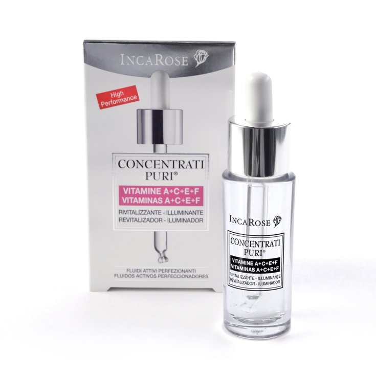 Incarose Concentrados Puros Vitamina A + C + E + F Tratamiento Revitalizante 15ml