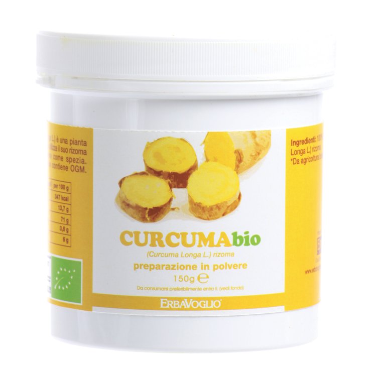 ErbaVoglio Cúrcuma Orgánica en Polvo 150g