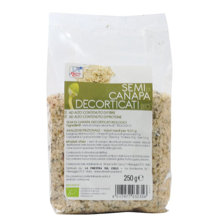 Semillas de cáñamo orgánico 250g