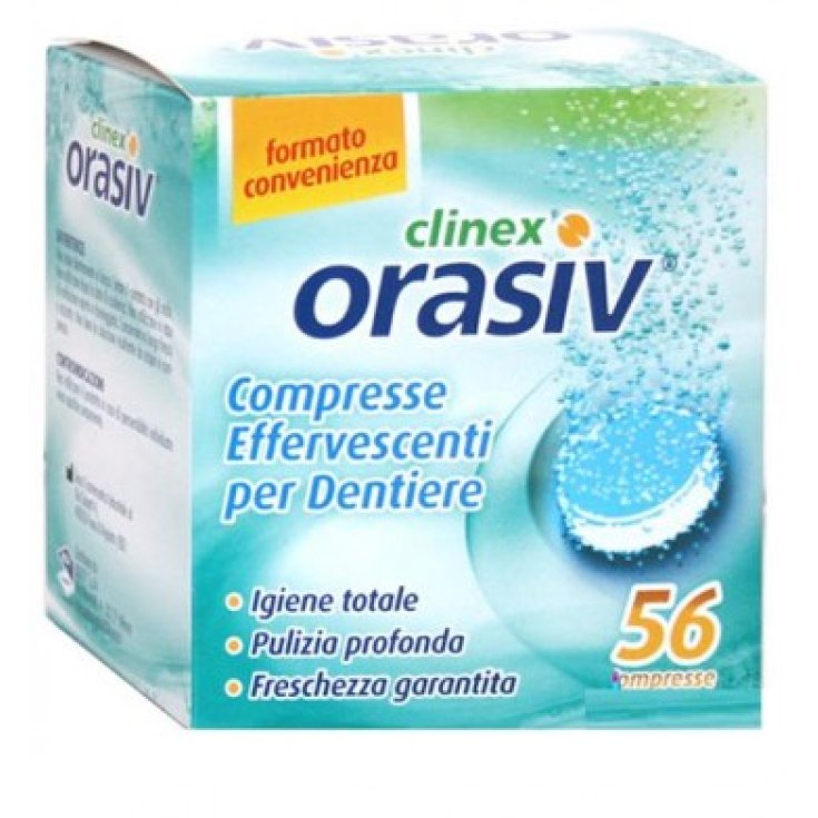 Orasiv Clinex 56 Comprimidos Efervescentes