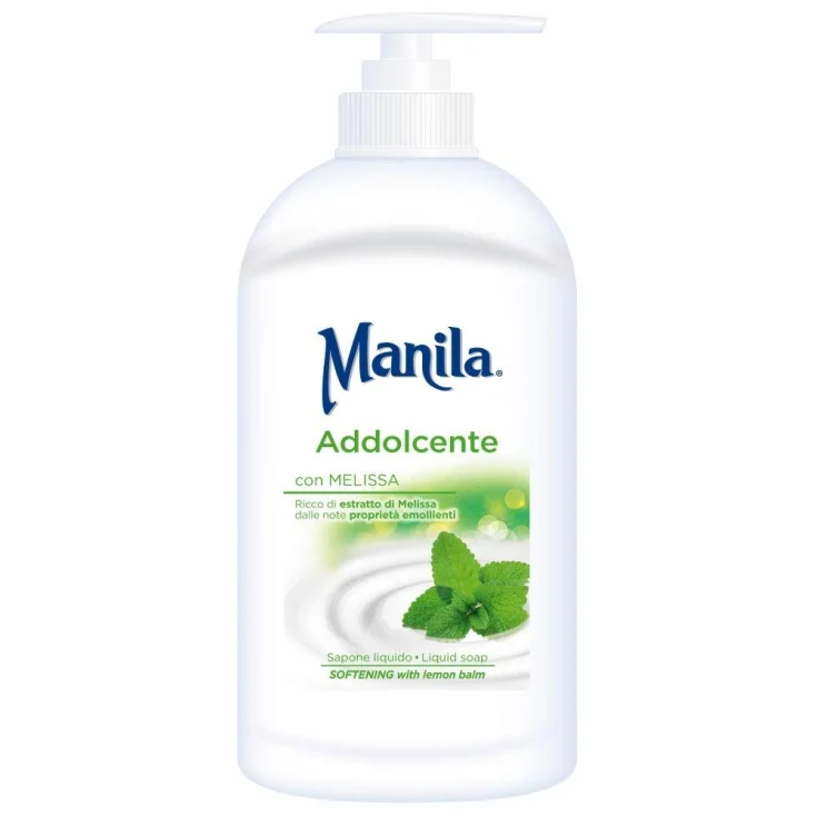 Incos Manila Jabón Líquido Suavizante Con Melisa Higiene Corporal 500ml