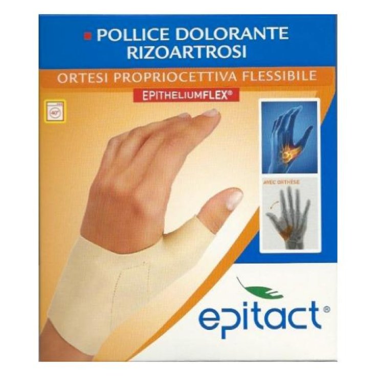 Epitact Pulgar Doloroso Ortesis Porprioceptiva Flexible Mano Derecha Talla L