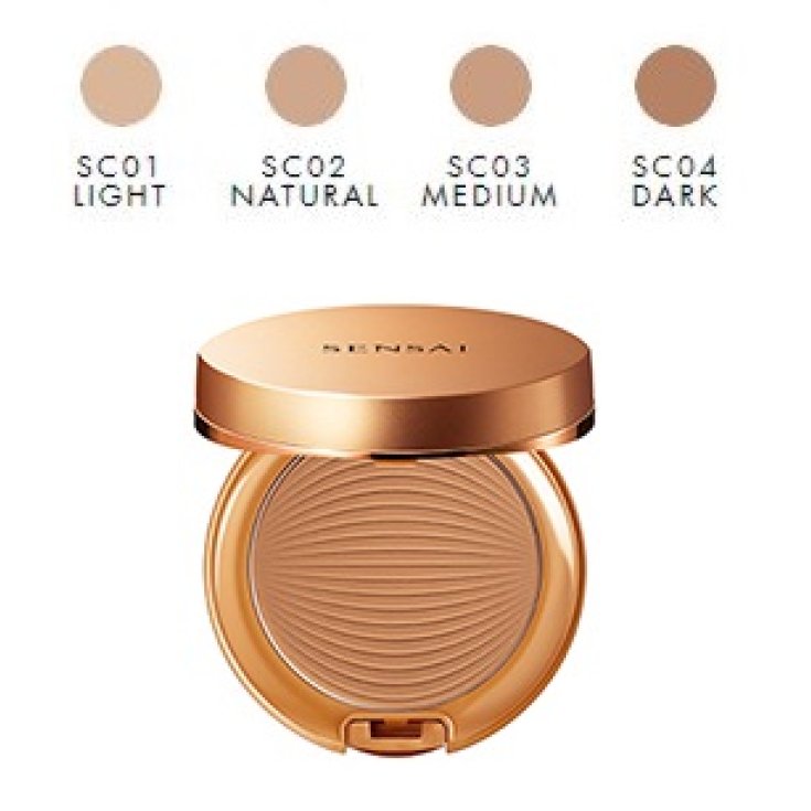 Kanebo Sensai Base de Maquillaje Compacta Bronce Sedoso Sc02 Natural 8,5g