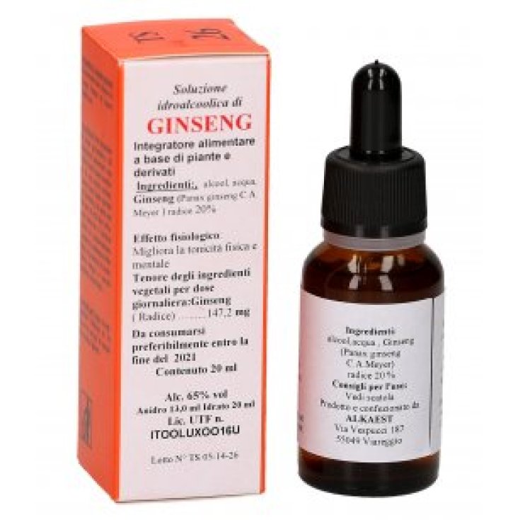 Alkaest Ts26 Ginseng Gotas 20ml