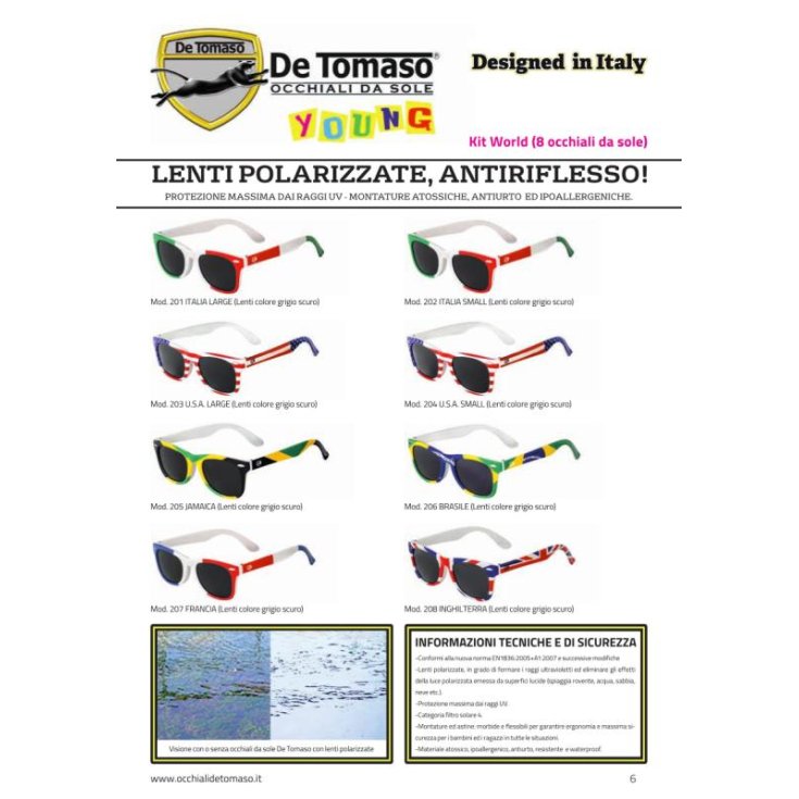 De Tomaso Young Gafas Infantiles Surtido Mundo Fantasia