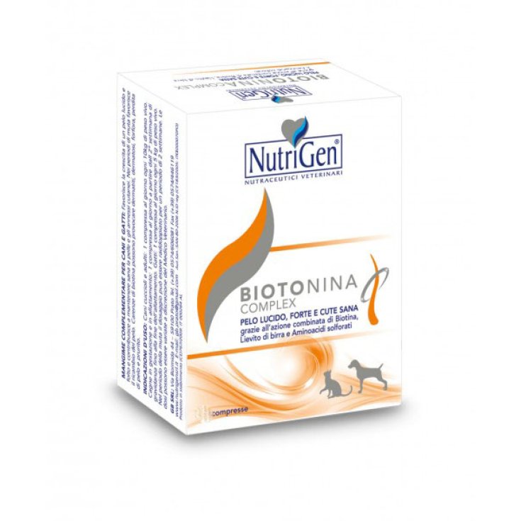 NutriGen Biotonin Complex Suplemento para animales 60 tabletas