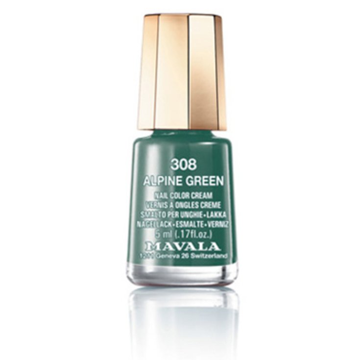 Mavala Mini Color Esmalte De Uñas 308 Verde Alpino 5ml