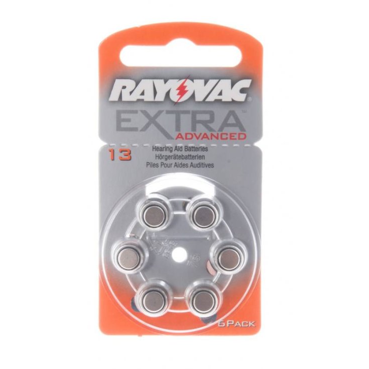 Rayovac Extra Advance Blíster De 6 Pilas De Zinc Aire