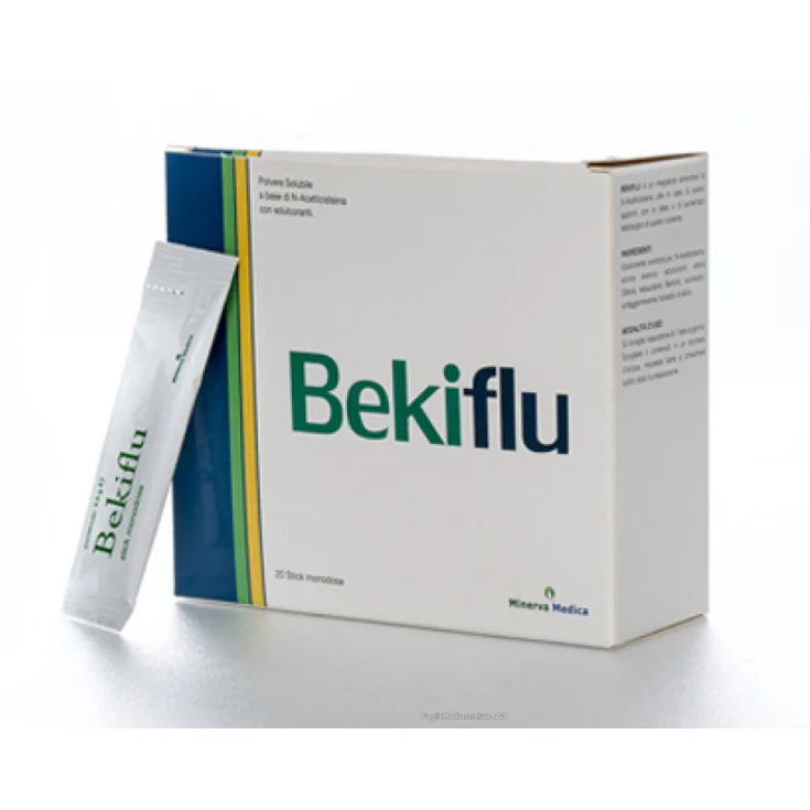 Minerva Medica Bekiflu Complemento Alimenticio 20 Sticks