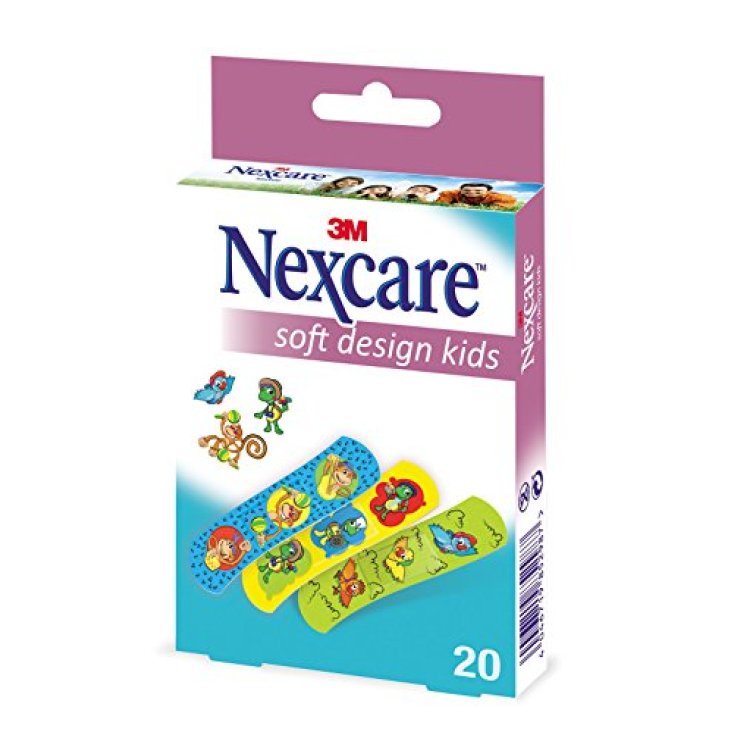 Nexcare Soft Design Kids 20 Piezas