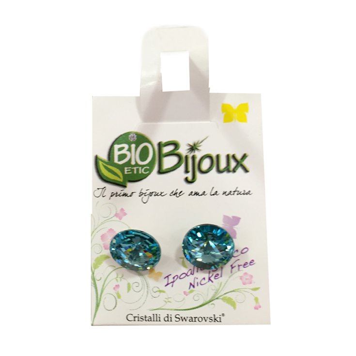 Pendiente Bioetic Bijoux Rivolo Turquesa Claro 10mm