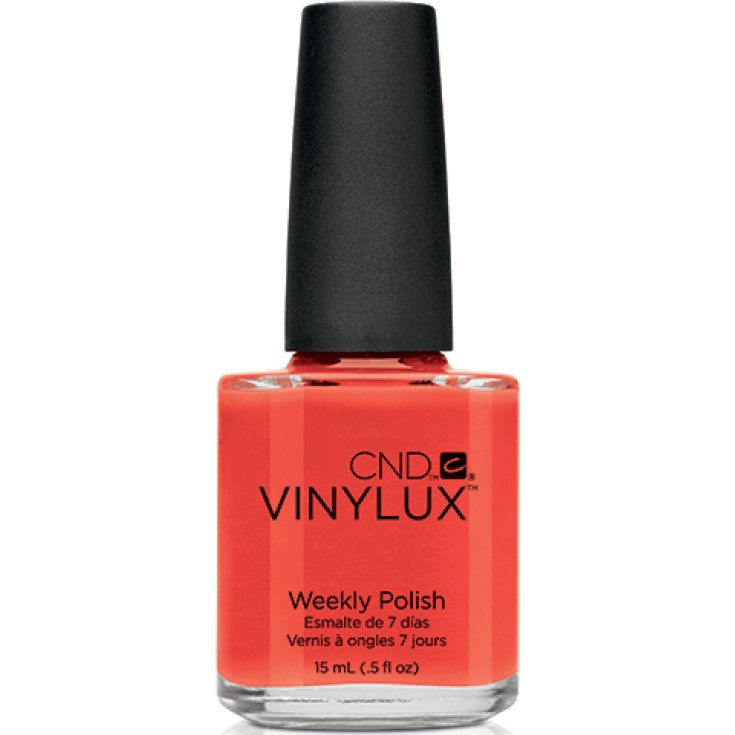 CND Vinylux Weekly Polish Color 126 Naranja Eléctrico 15ml