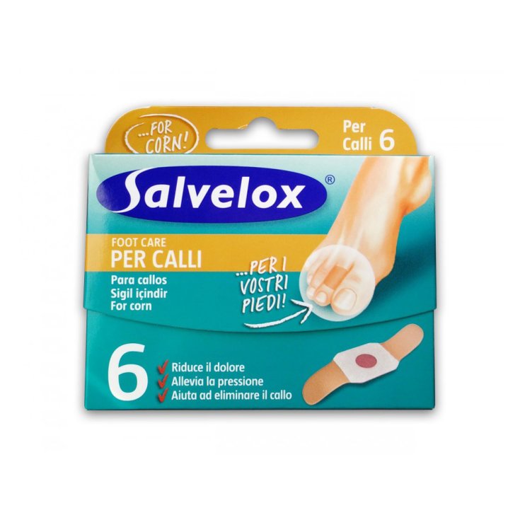 Salvelox Parche Para Callos Y Durezas 12x6cm 6 Piezas