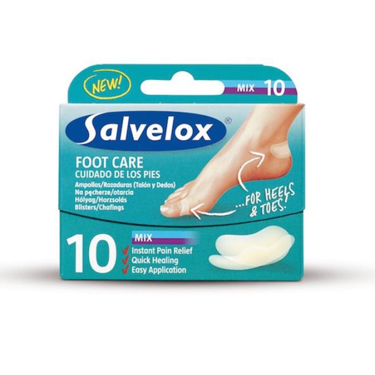 Salvequick Foot Care Mix Ampollas 10 Unidades