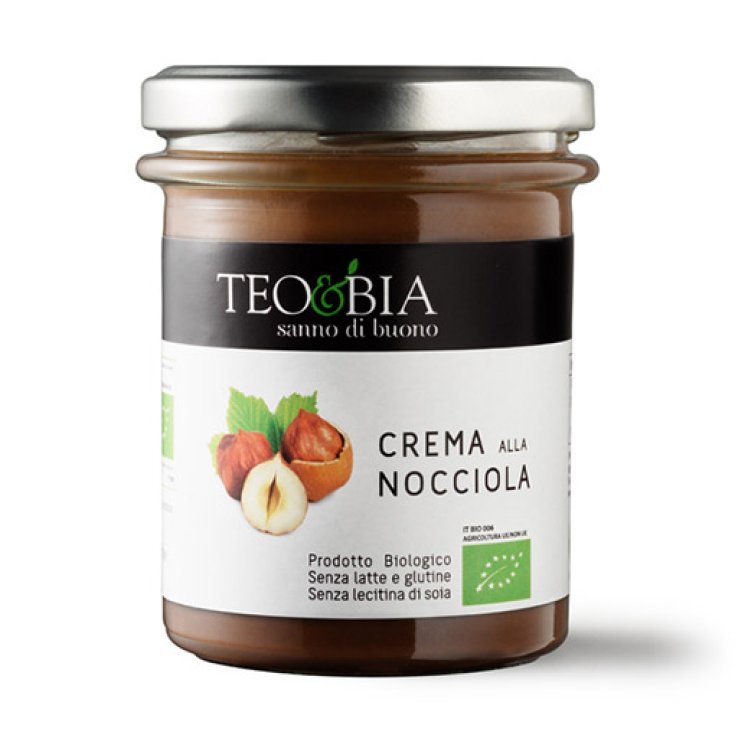 Teo & Bia Crema De Avellanas Producto Ecológico 212g