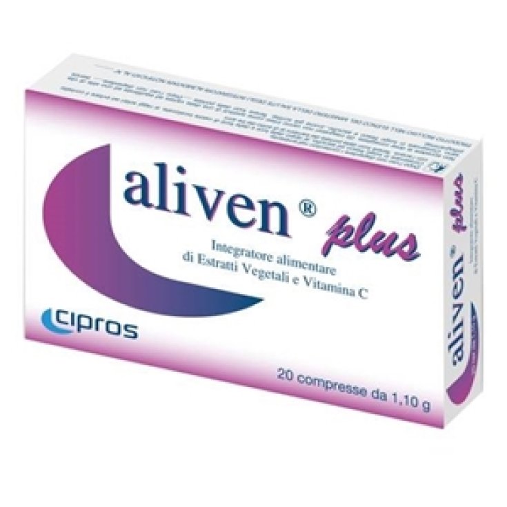 Aliven Plus Complemento Alimenticio 20 Comprimidos