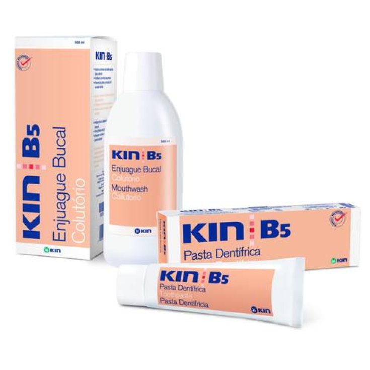 Kin B5 Enjuague Bucal + Promo Pasta Dentífrica