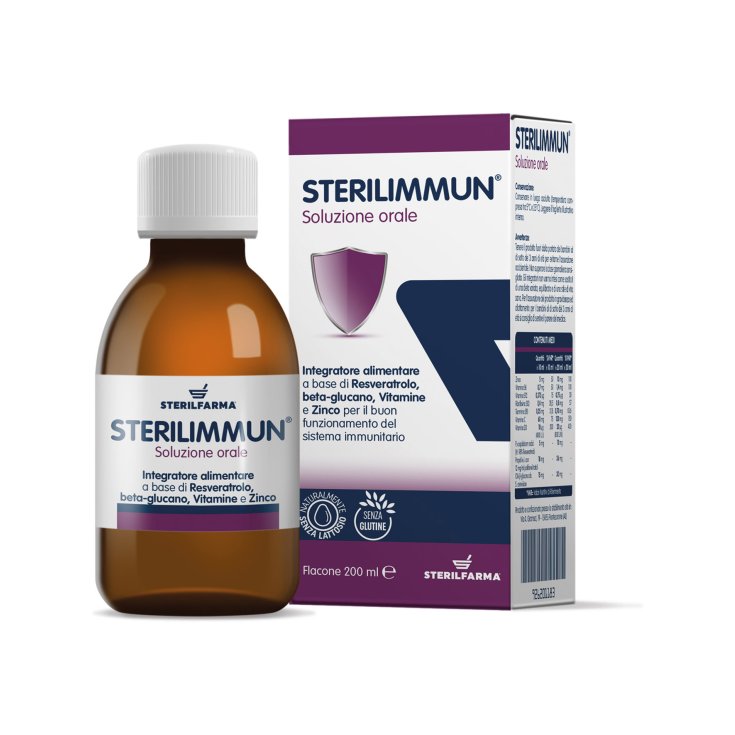 Sterilfarma® Sterilimmun® Solución Oral Complemento Alimenticio 200ml