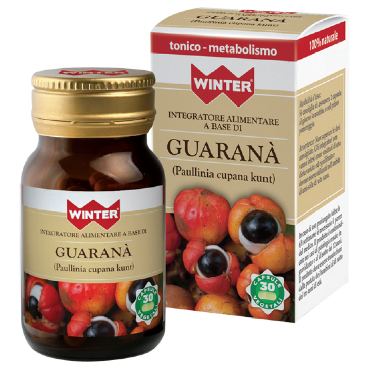 Winter Guaraná '30 Cápsulas Vegetales