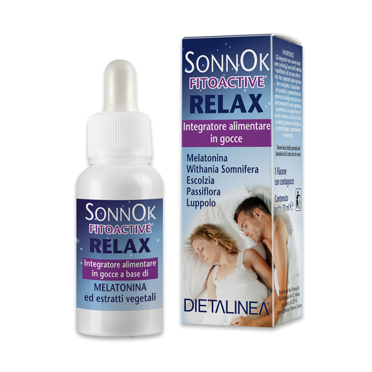 Dietalinea Sonnok Fitoactive Relax Complemento Alimenticio En Gotas 30ml